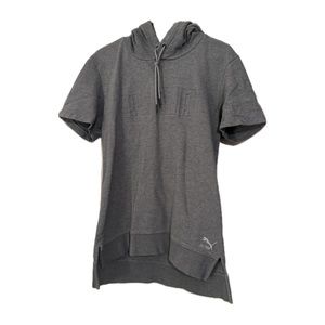 hooded puma short sleeve top